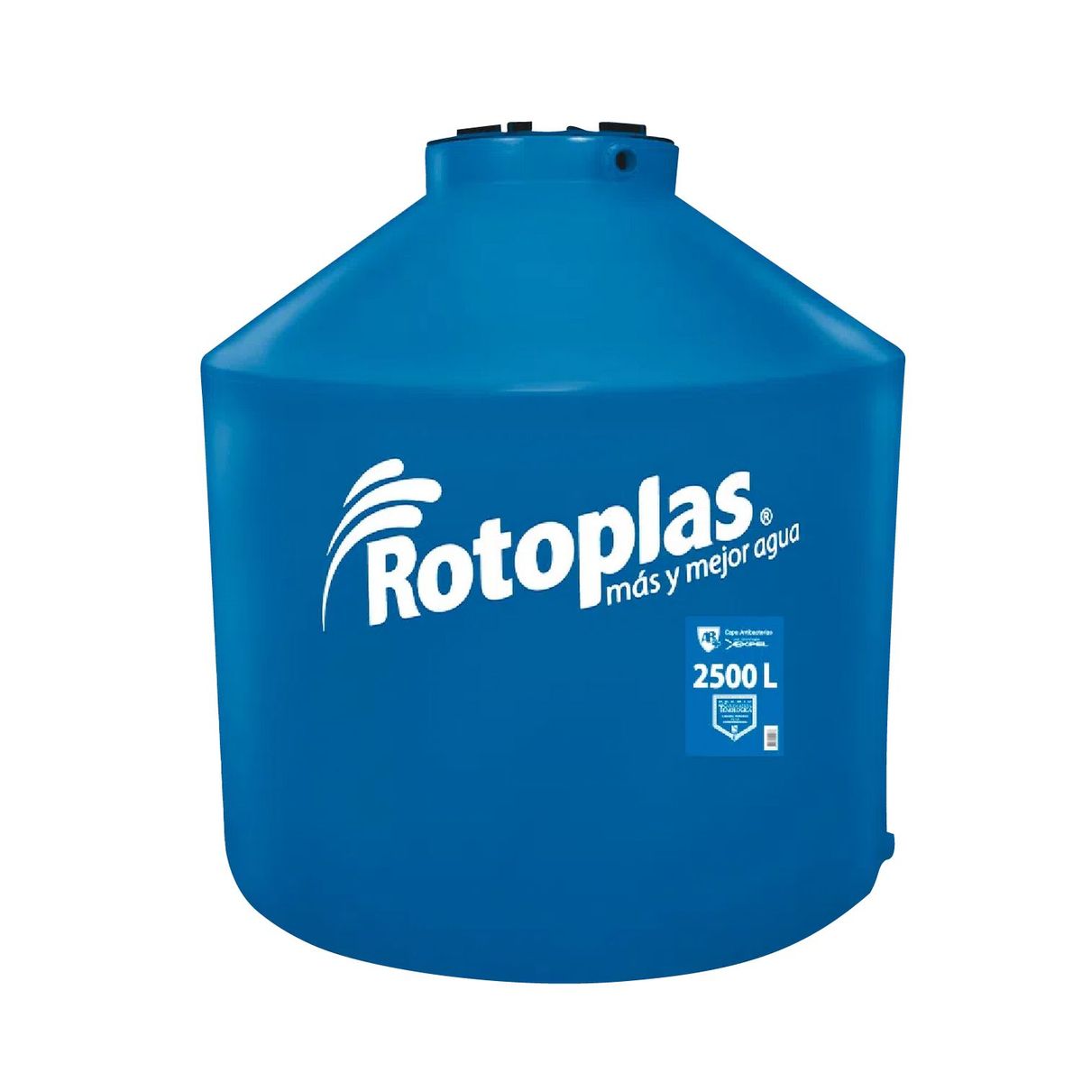 ROTOPLAS - Tanque de agua Azul Rotoplas 2500 L