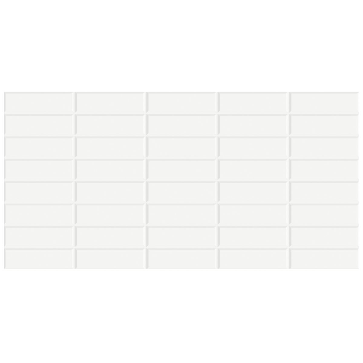 GALA - Cerámica Blanco Decorado 30x60cm 1.44m2 Brique White