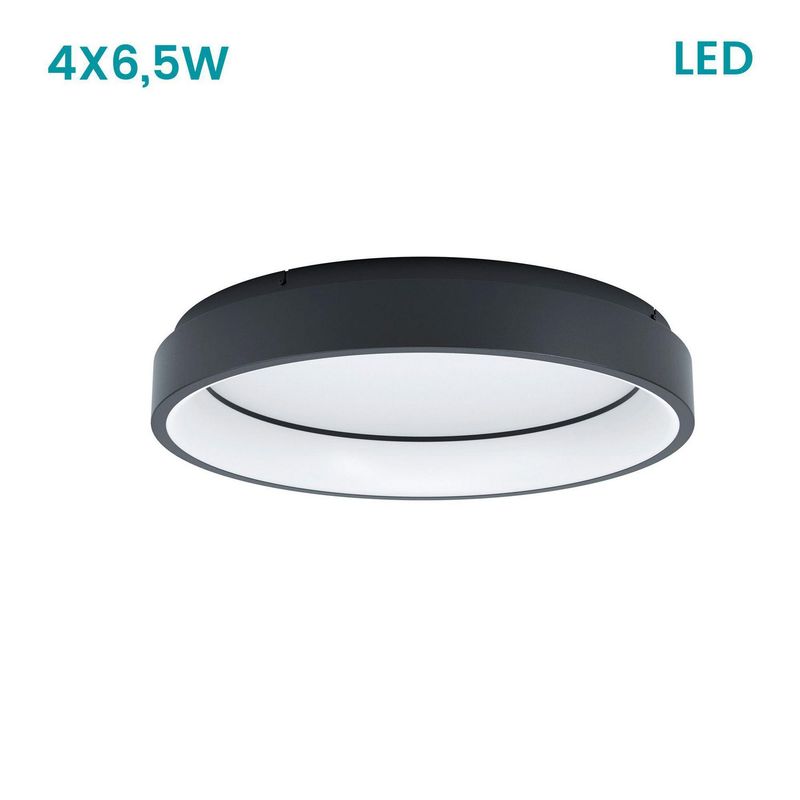 EGLO - Lámpara de Techo LED Marguera-Z Eglo Negro