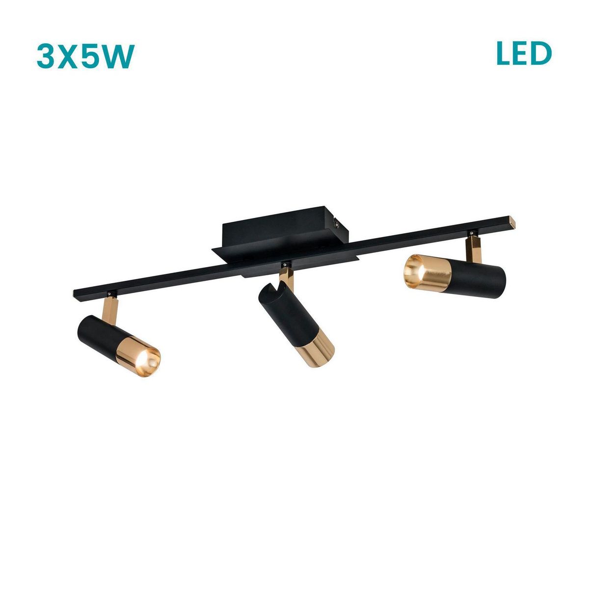 EGLO - Lámpara de Pared Tomares LED Eglo Gris/Plata