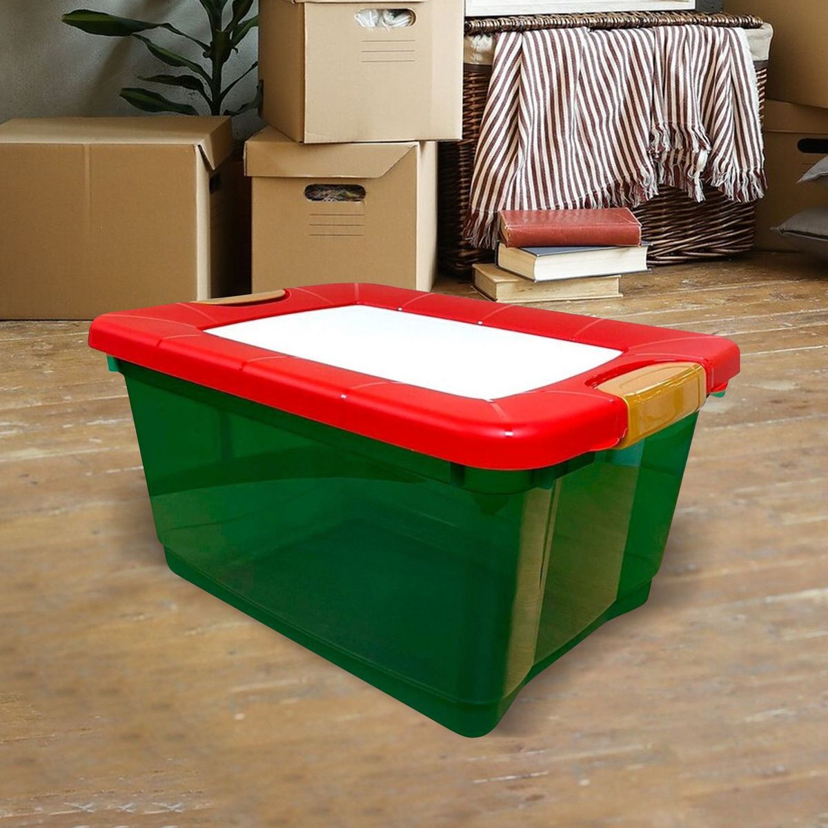 DURAPLAST - Caja Broadway Navidad 32L Surtido