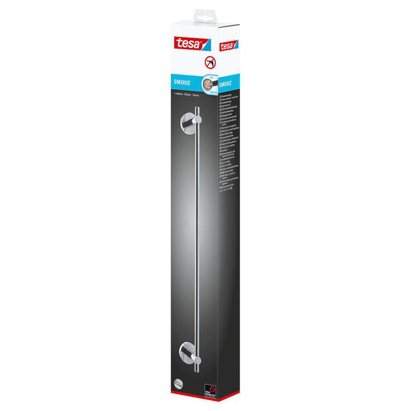 TESA - Accesorio de Baño Toallero Barra Adhesivo Smooz