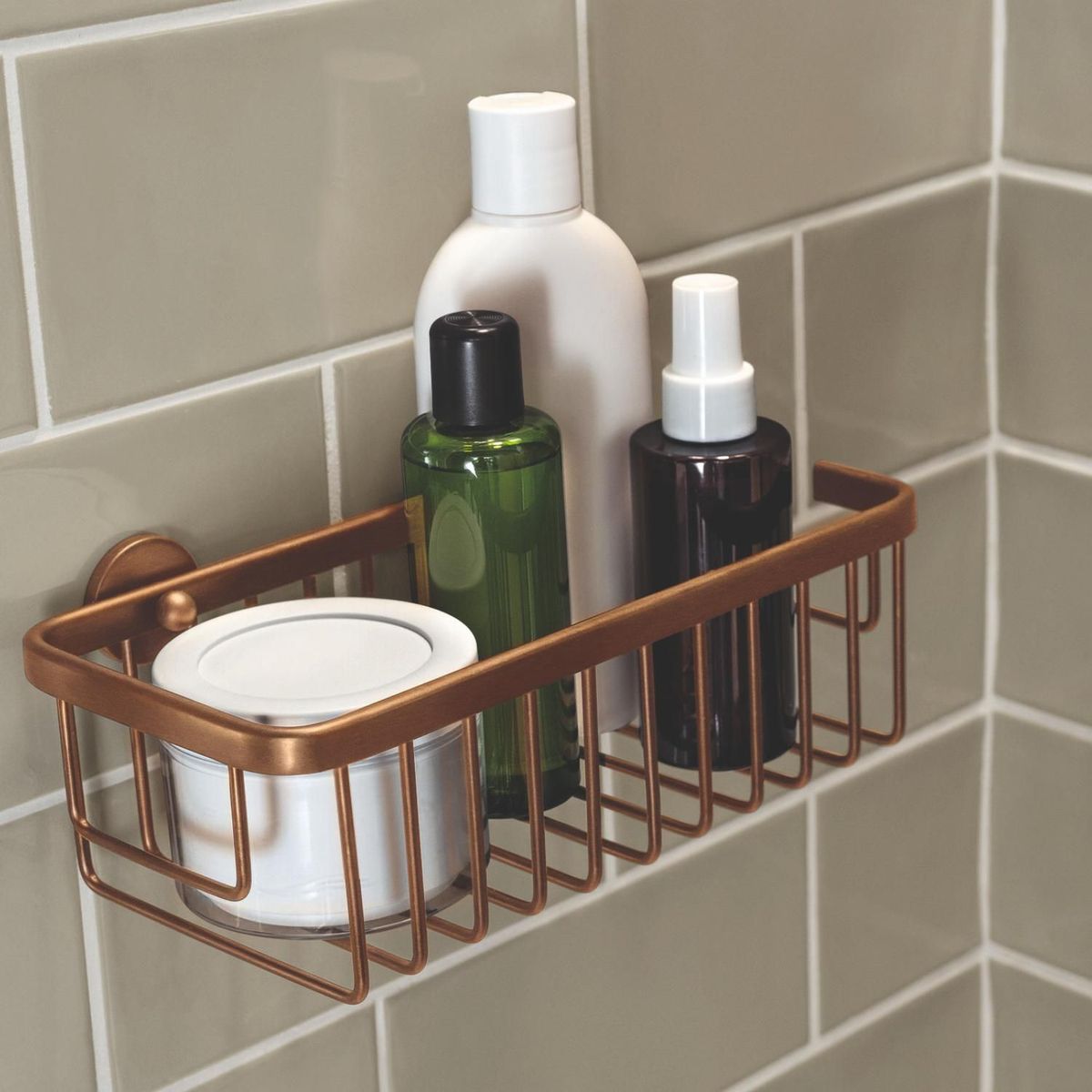 TESA - Accesorio de Baño Canasta Adhesiva Moonbronce