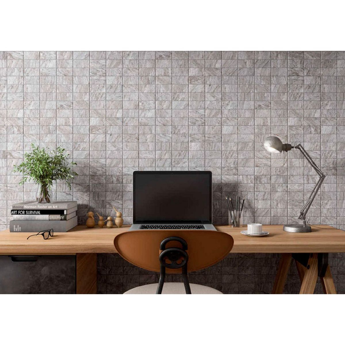 PORCELANITE - Cerámica Beige 30x60 Rústicas Mate 1.44 m2