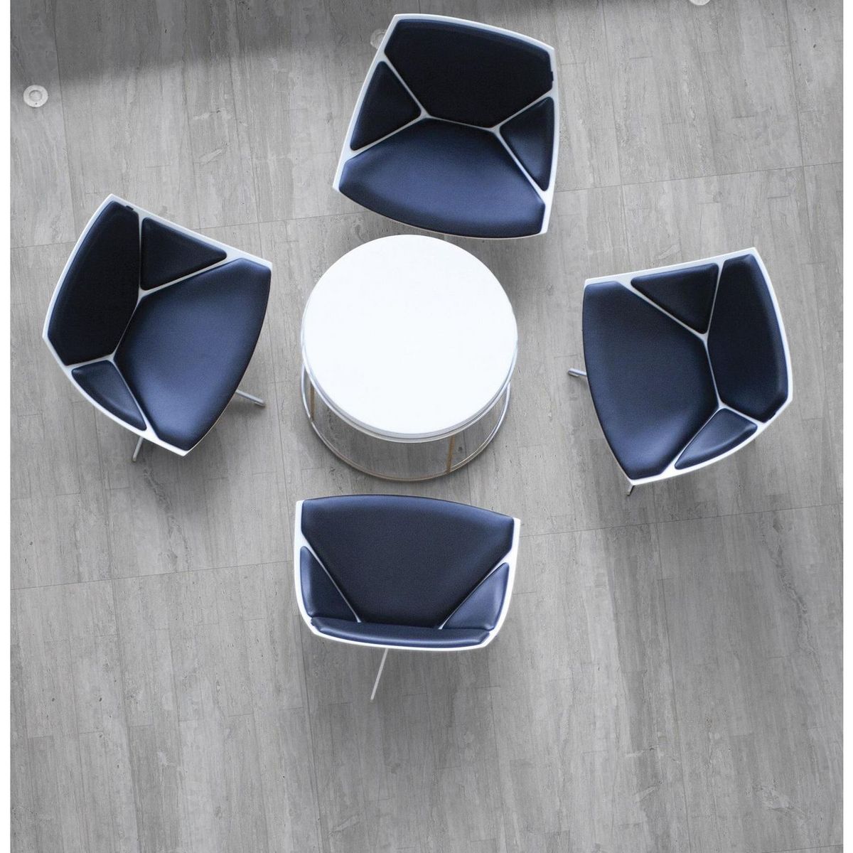 FIRENZE - Porcelanato Blanco 60x60cm Marmolado 1.41m2