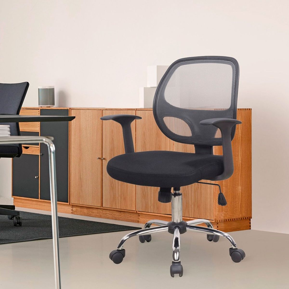 ZIYAZ - Silla de Oficina Almira Negro