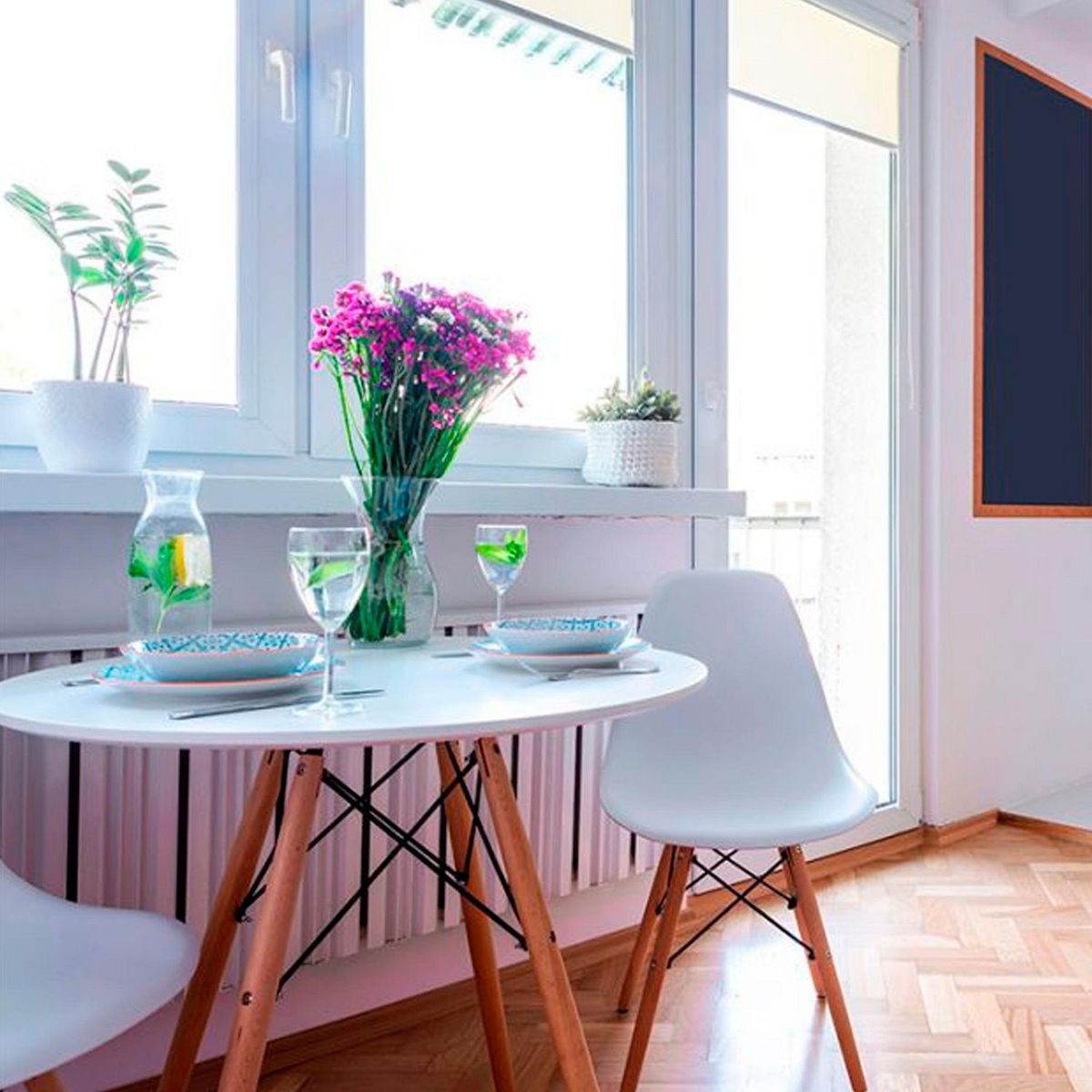 ZIYAZ - Silla de Comedor Tania Blanco