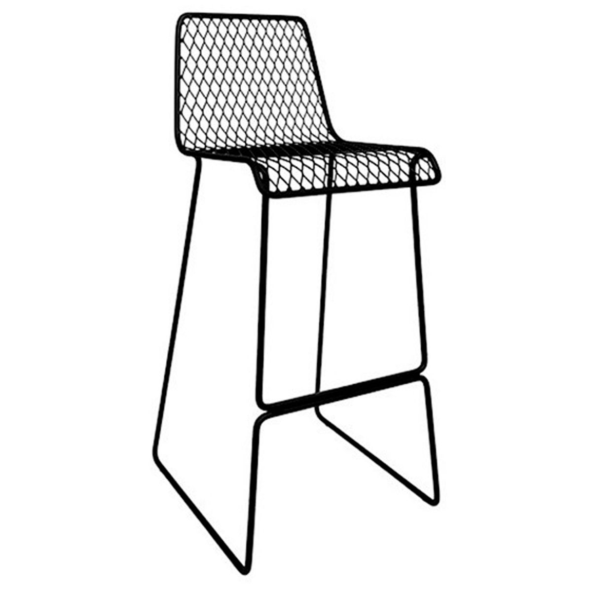 ZIYAZ - Silla Bar 500 Grados Negro