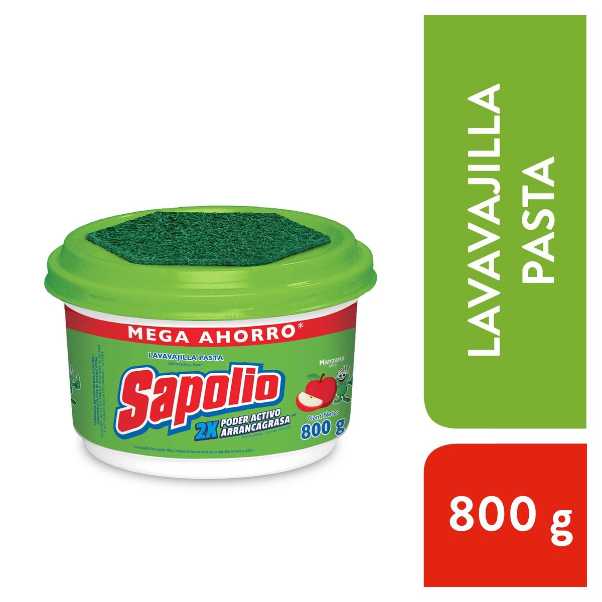 SAPOLIO - Lavavajillas Sapolio 0.8 Kg