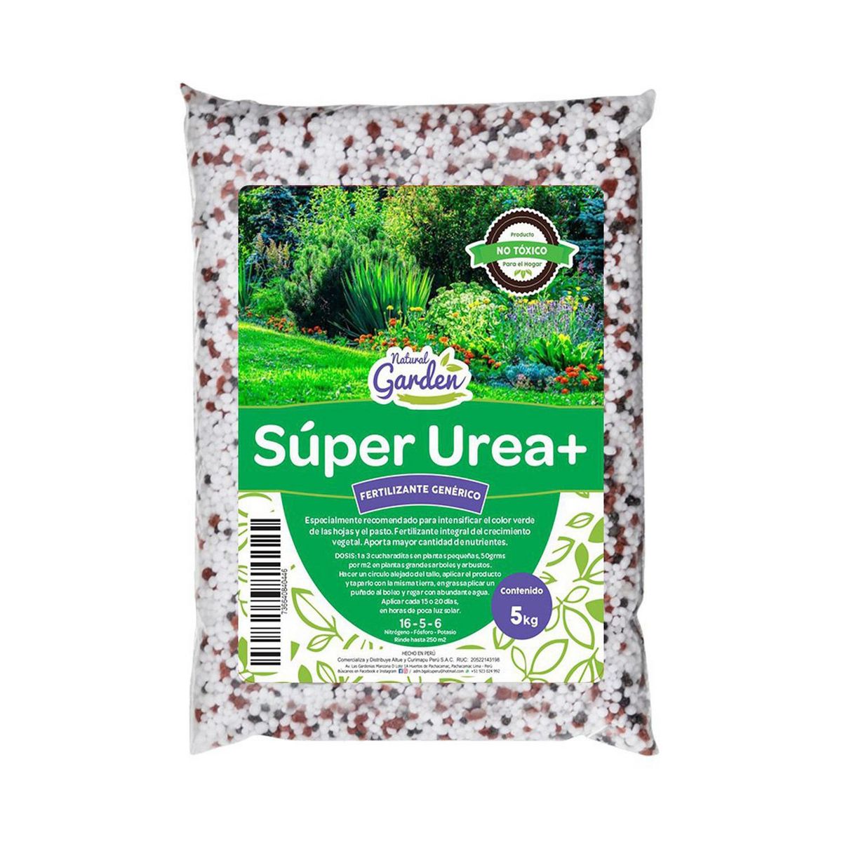 BEST GARDEN - Fertilizante para Pasto Súper Úrea 5Kg