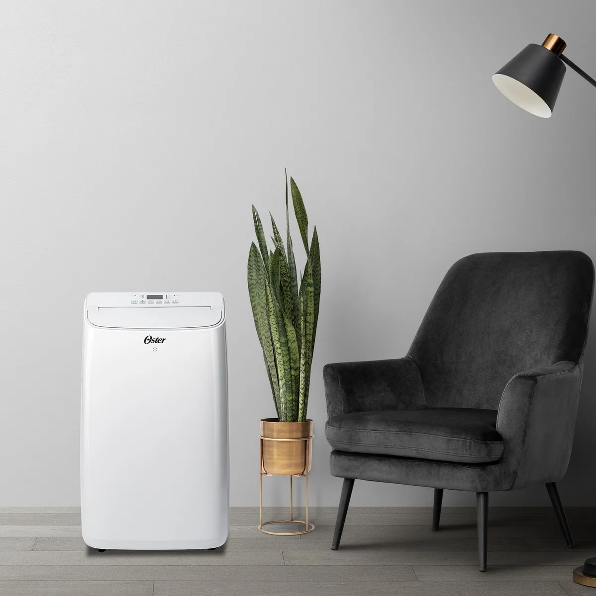 OSTER - Aire Acondicionado Portátil Oster 10000BTU OS-PACPOR1210FWE Blanco