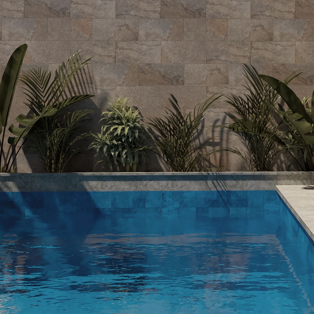 SAN LORENZO - Cerámica Azul Decorado 22x24cm 1.12m2 Di Mare