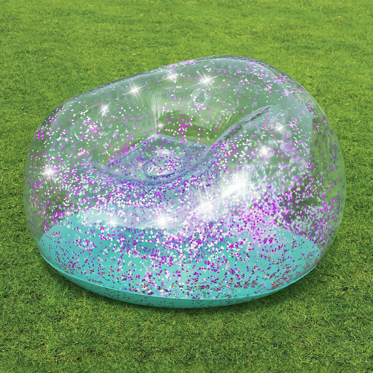 BESTWAY - Sillón Inflable Glitter Dream