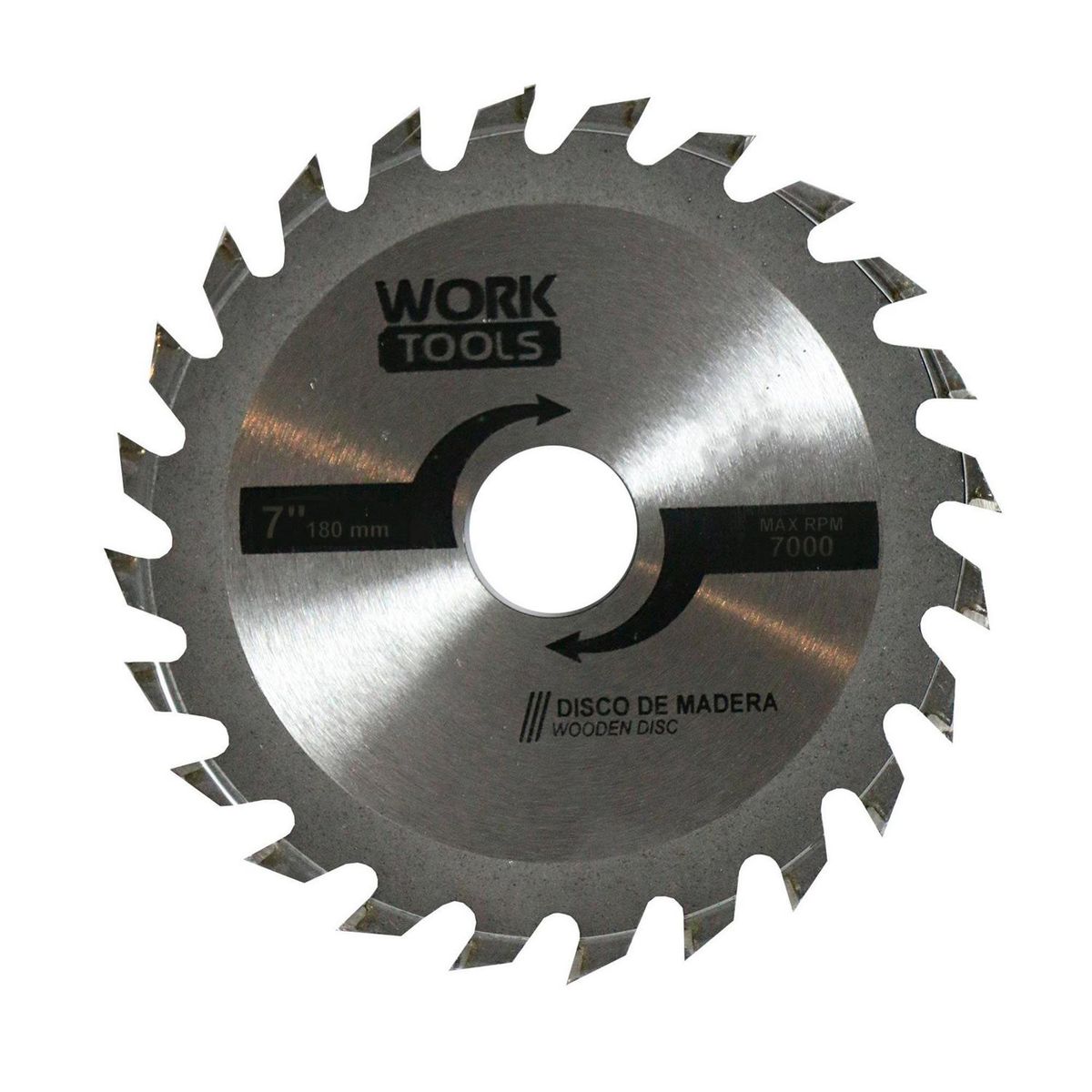 MAJOR - Disco de Corte para Madera 7"x80 Dientes Major