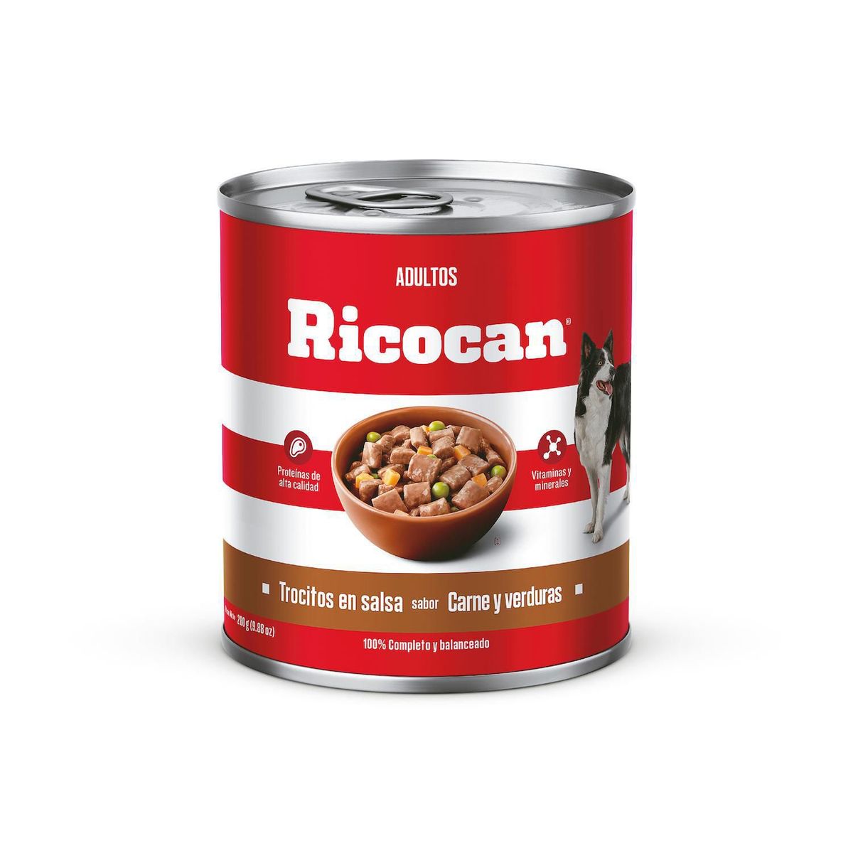 RICOCAN - Ricocan Alimento para Perros Adultos Trocitos Sabor Carne y Verduras