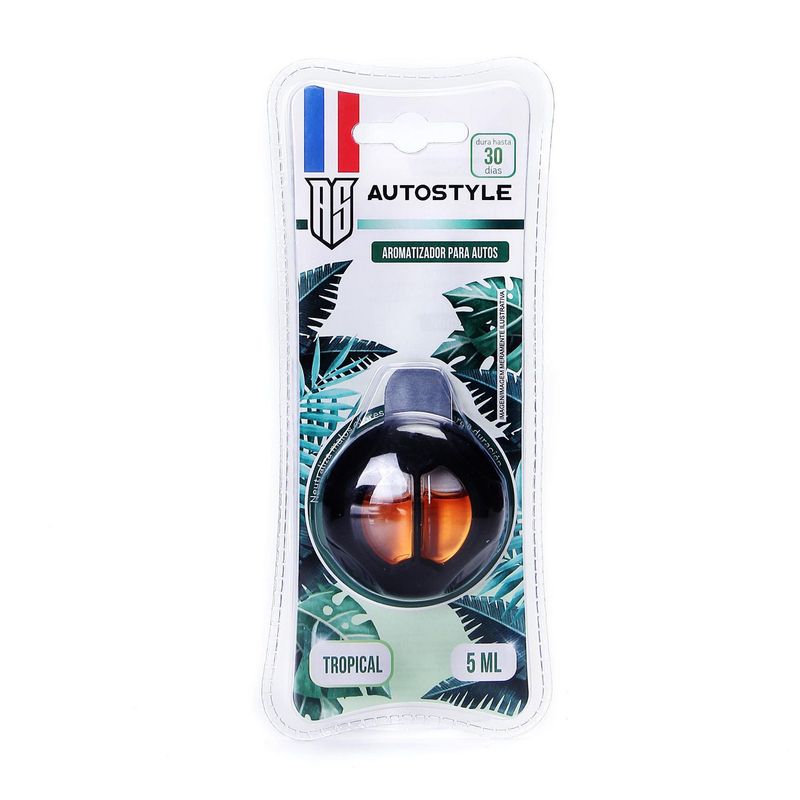 AUTOSTYLE - Aromatizador Auto Autostyle Tropical 5ml