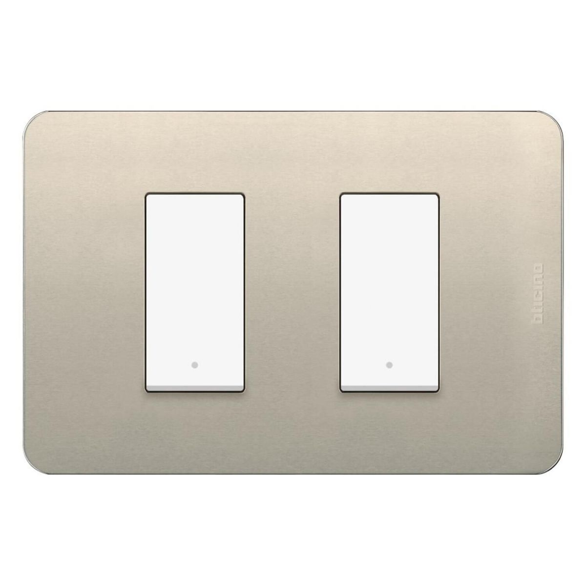 BTICINO - Interruptor Doble Matix GO Perla