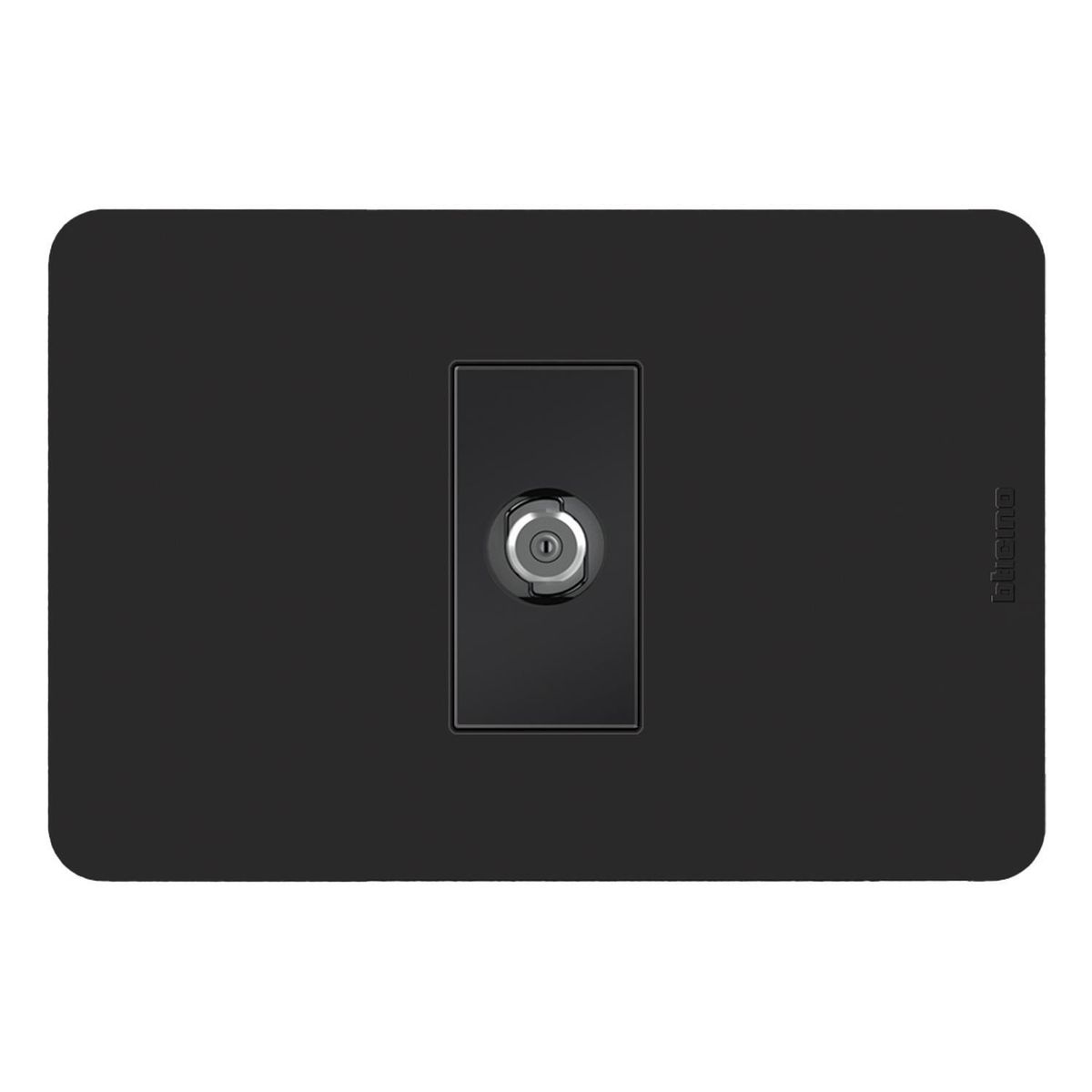 BTICINO - Toma Coaxial Matix GO Negro