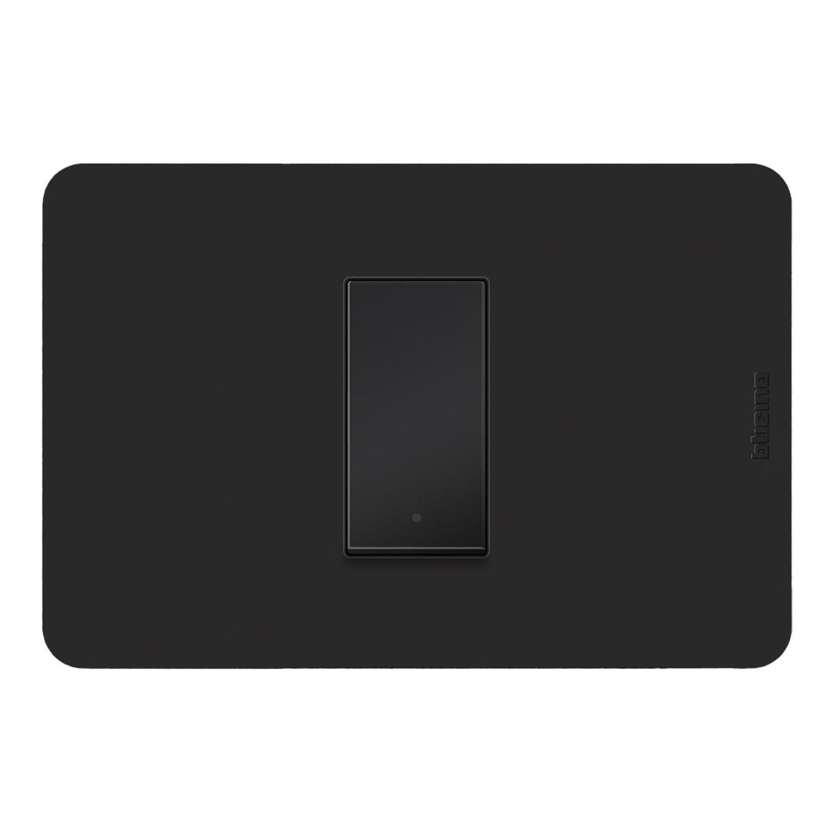 BTICINO - Interruptor Simple 3 Vias Matix GO Negro