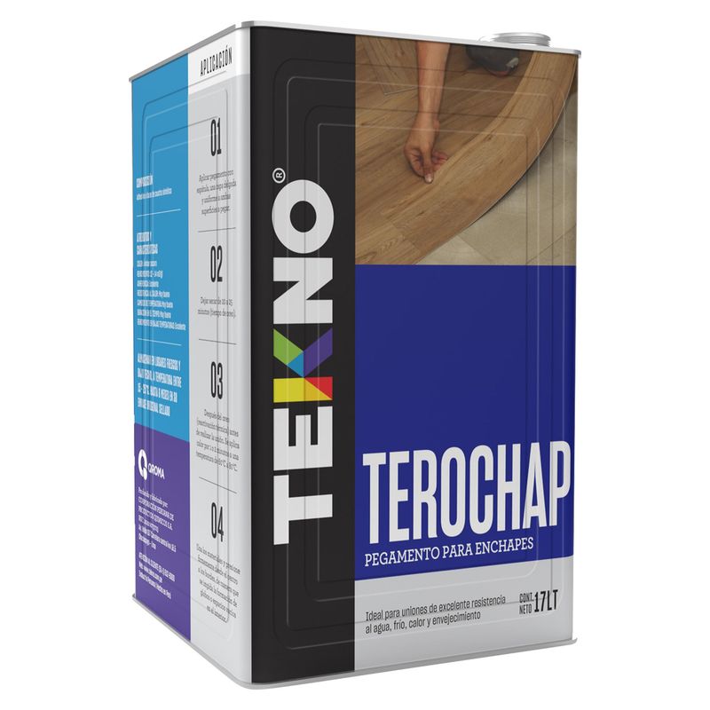 TEKNO - Terochap Tekno Galón 5 gl Adhesivo Enchape