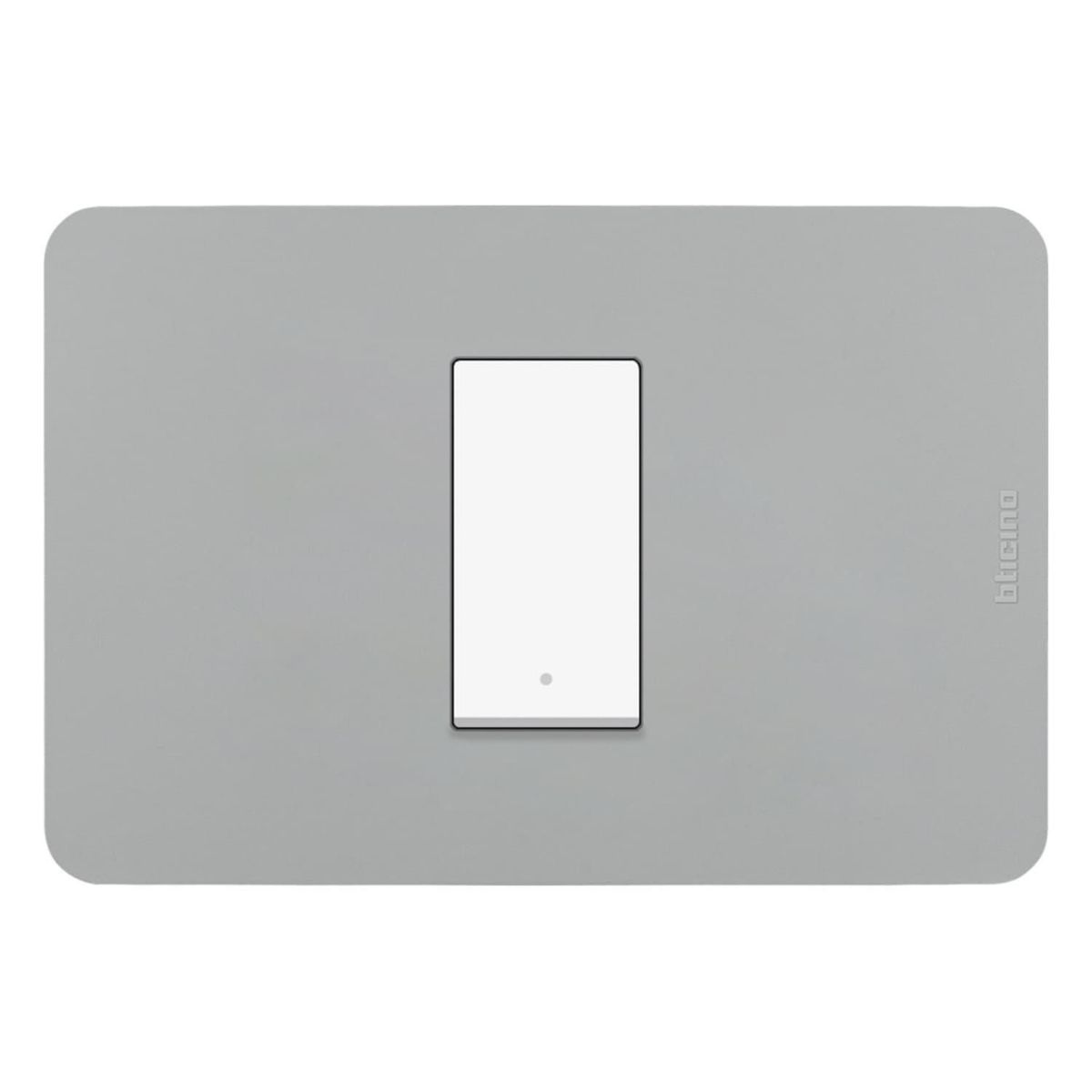 BTICINO - Pulsador Simple Matix GO Gris