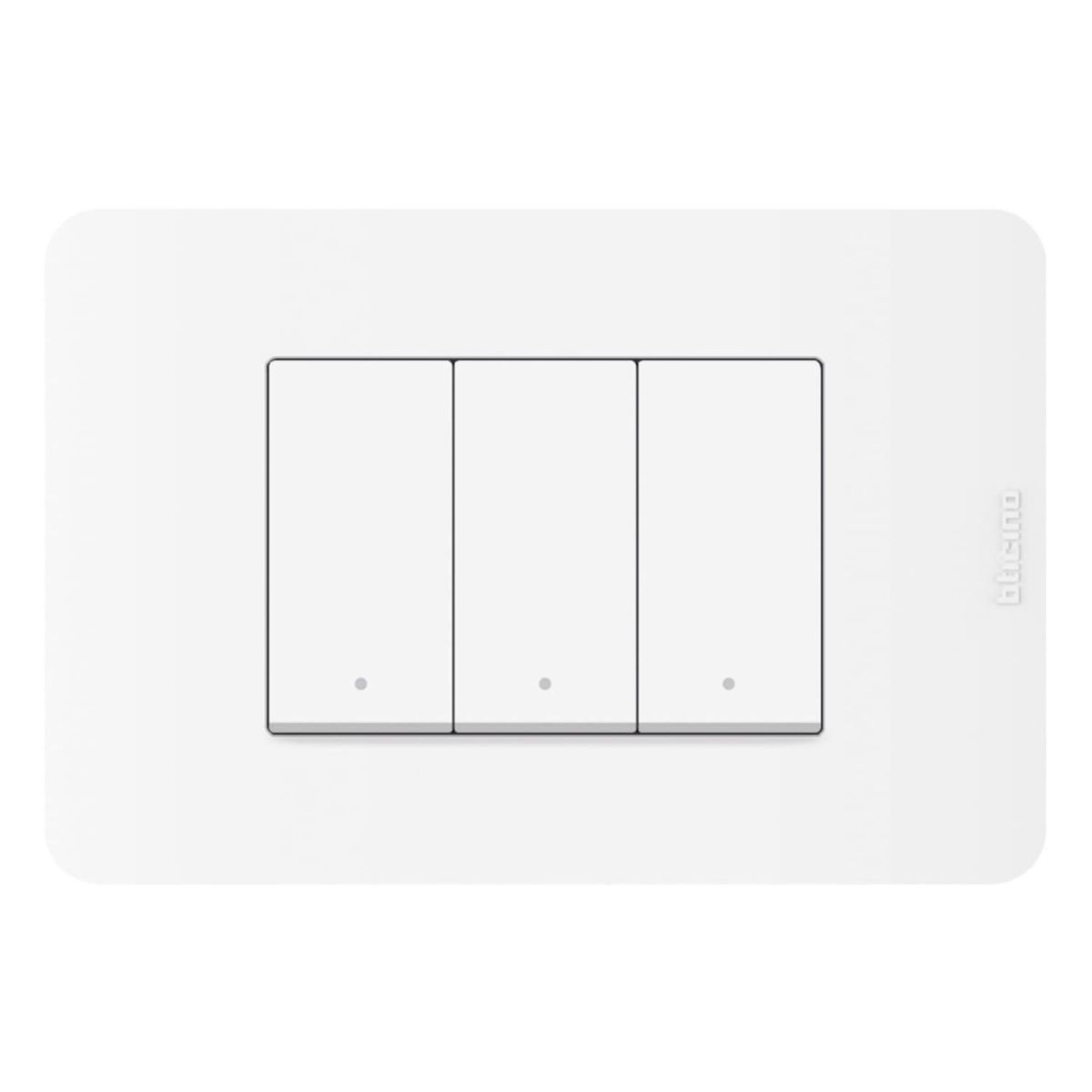 BTICINO - Interruptor Triple Blanco Matix GO Blanco