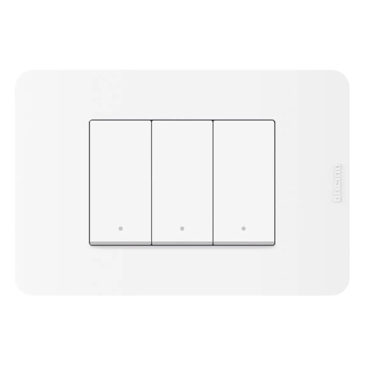 BTICINO - Interruptor Triple Blanco Matix GO Blanco