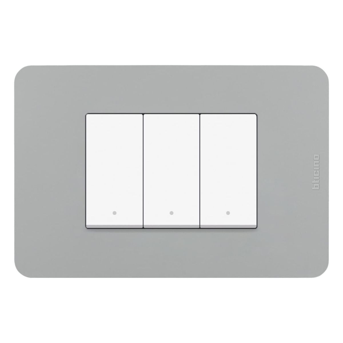 BTICINO - Interruptor Triple 3 Vias Matix GO Gris