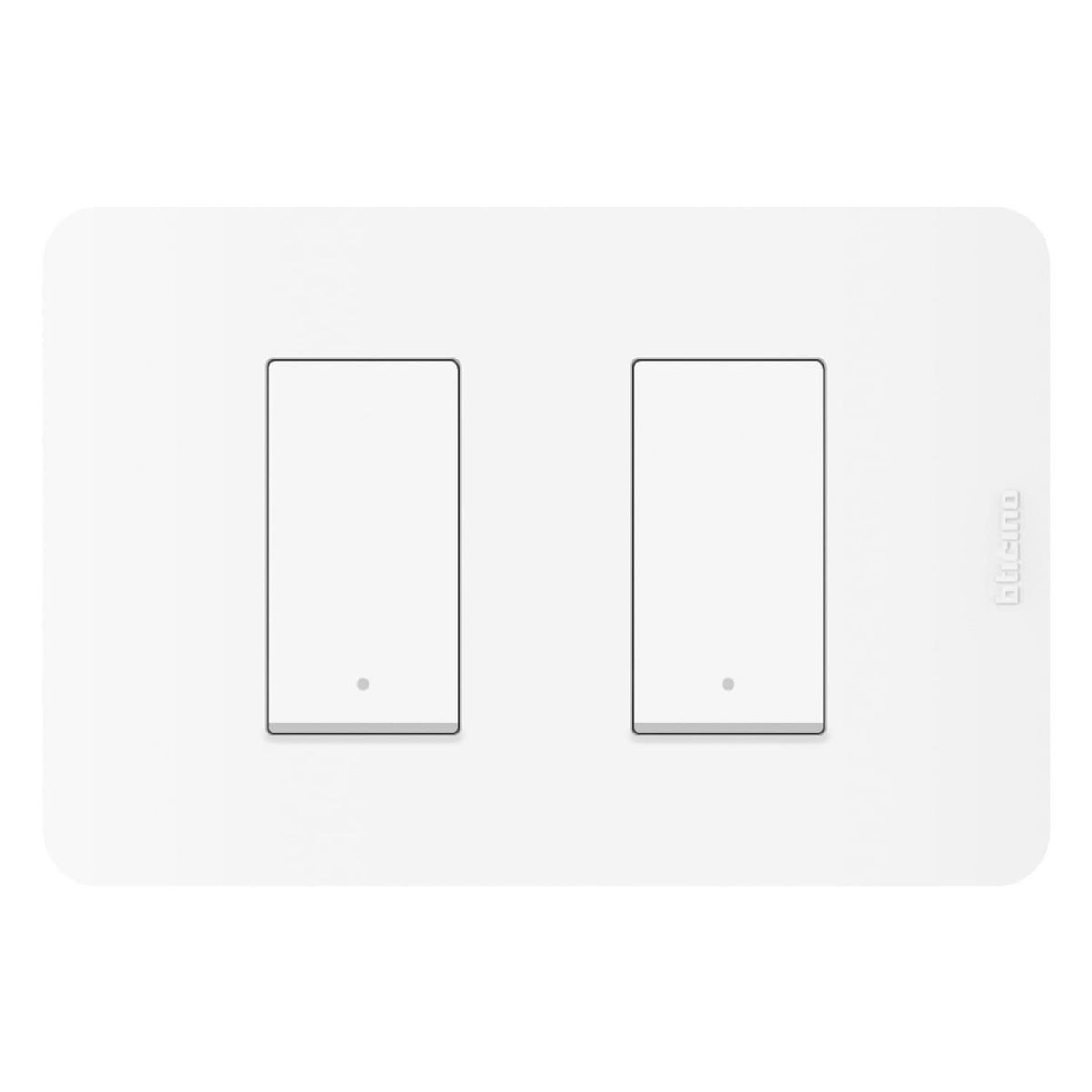 BTICINO - Interruptor Doble 3 Vias Matix GO Blanco