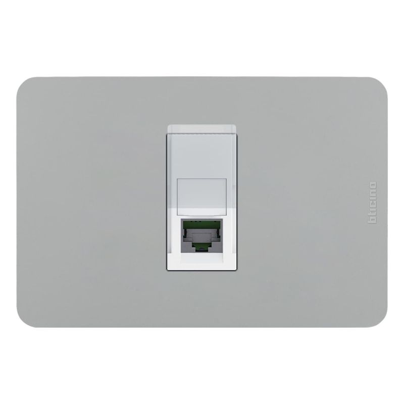 BTICINO - Toma Telefono RJ-45 Matix GO Gris