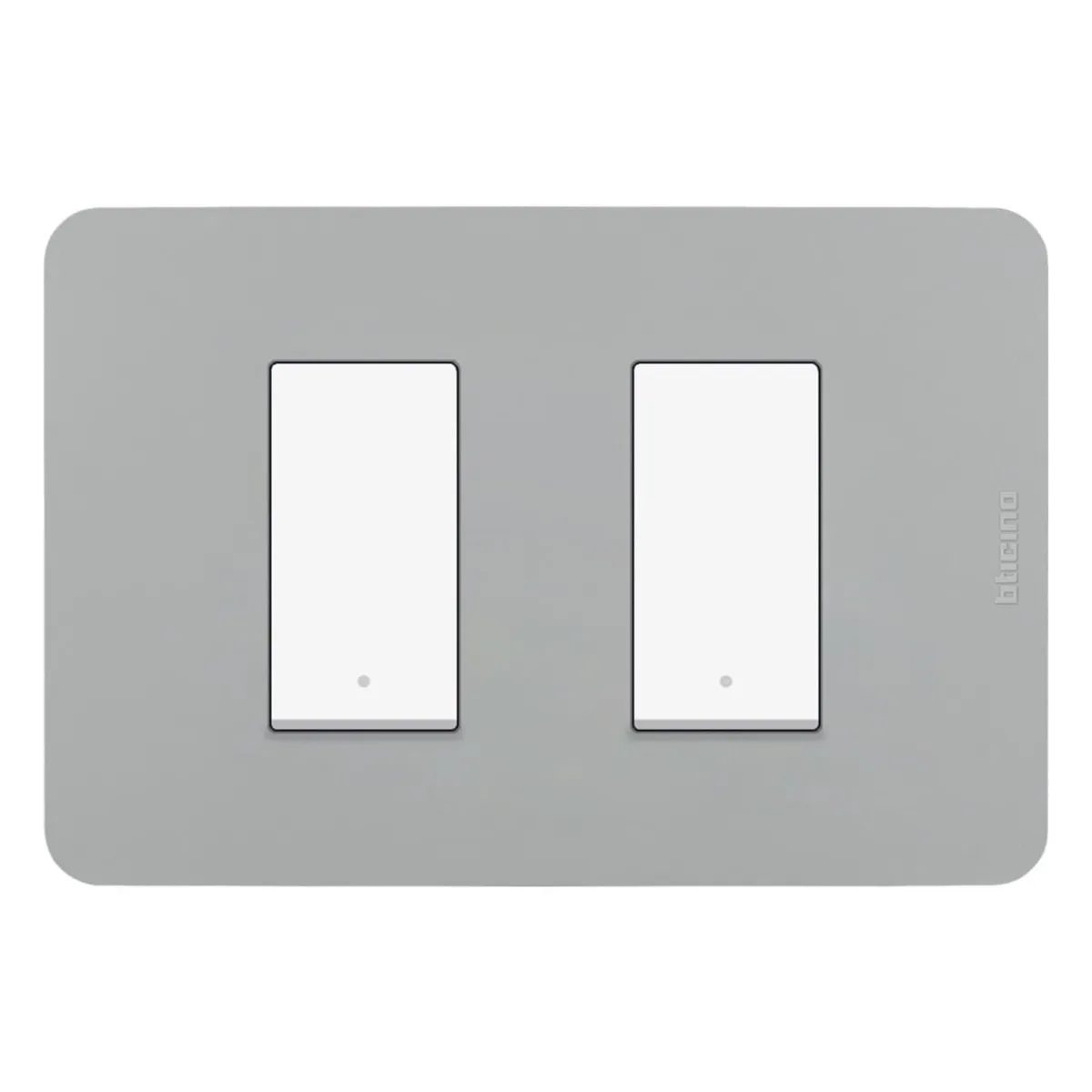 BTICINO - Interruptor Doble 3 Vias Matix GO Gris
