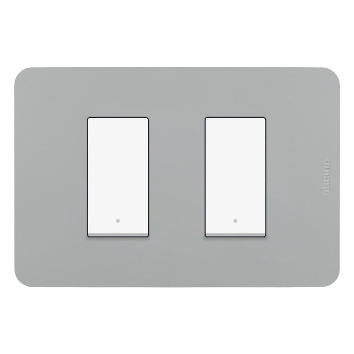 BTICINO - Interruptor Doble 3 Vias Matix GO Gris