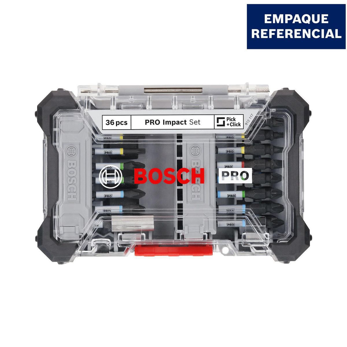 BOSCH - Kit de Puntas y Dados para Atornillar 36 Piezas Impact Control Bosch