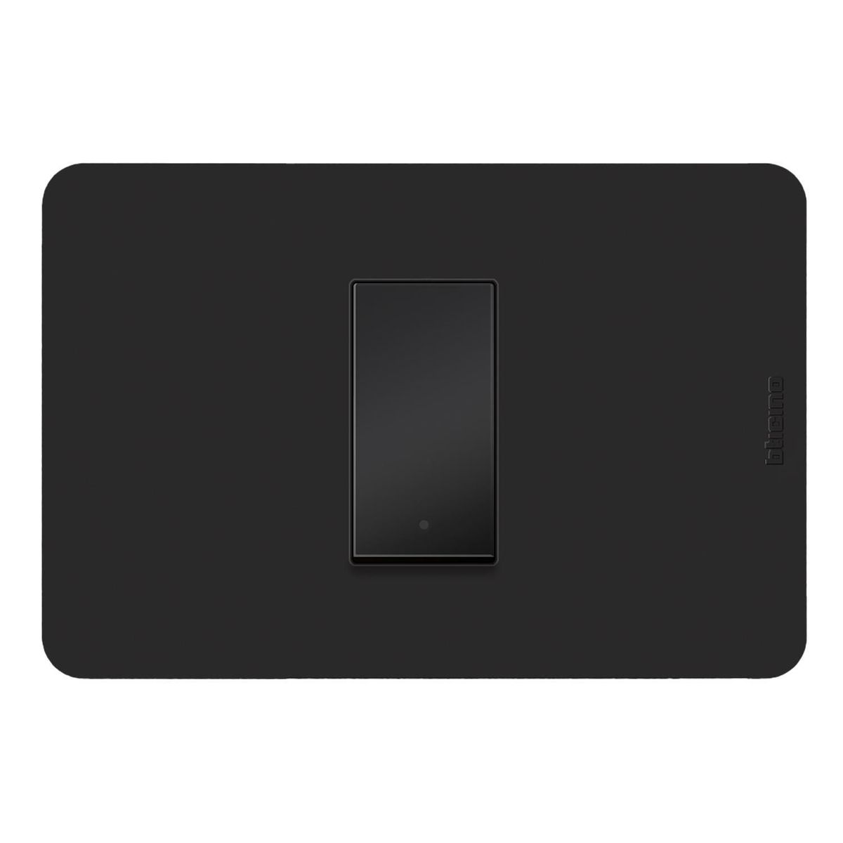 BTICINO - Pulsador Simple Matix GO Negro
