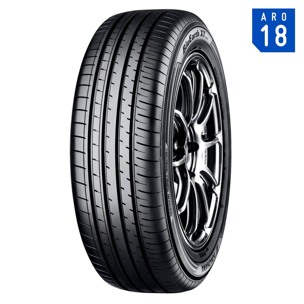 YOKOHAMA - Llanta Yokohama BluEarth XT AE61E 235/60R18 103H TL (RUNFLAT)
