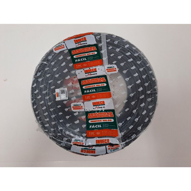 INDECO - Cable Nh90 4mm Indeco x 100m Ng