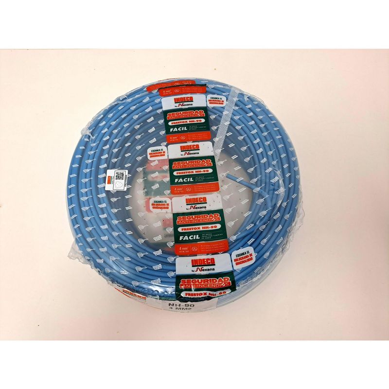 INDECO - Cable Nh90 4mm Indeco x 100m Az