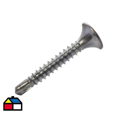 Tornillo Drywall Punta Broca 6x1