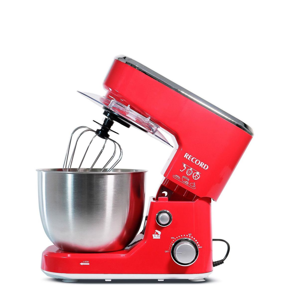 RECORD - Batidora de Pedestal Record Roja 5L REC-INBEAC101RJ