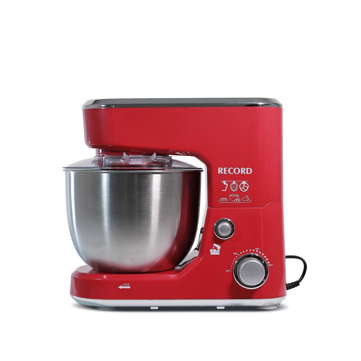 RECORD - Batidora de Pedestal Record Roja 5L REC-INBEAC101RJ