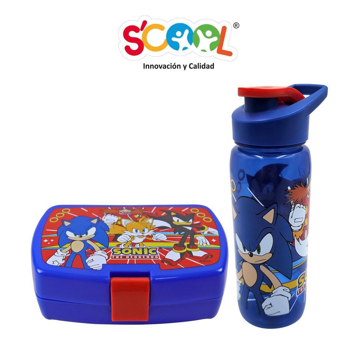 SCOOL - Set Tomatodo 600ml + Táper 600ml Sonic