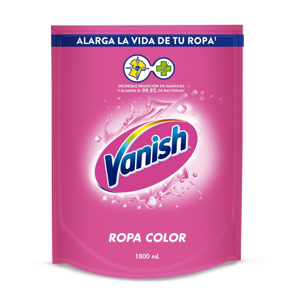 VANISH - Quitamanchas Vanish Rosa Líquido 1800ml