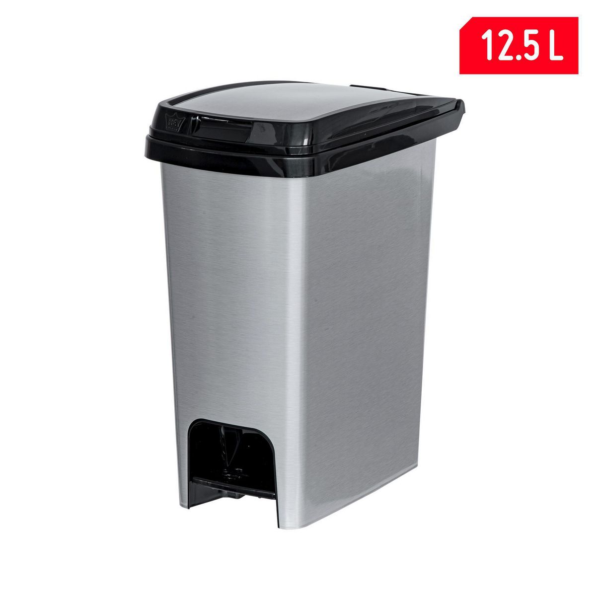 XIMESA - Papelera Polipropileno Ximesa Metalizado 12.5 L