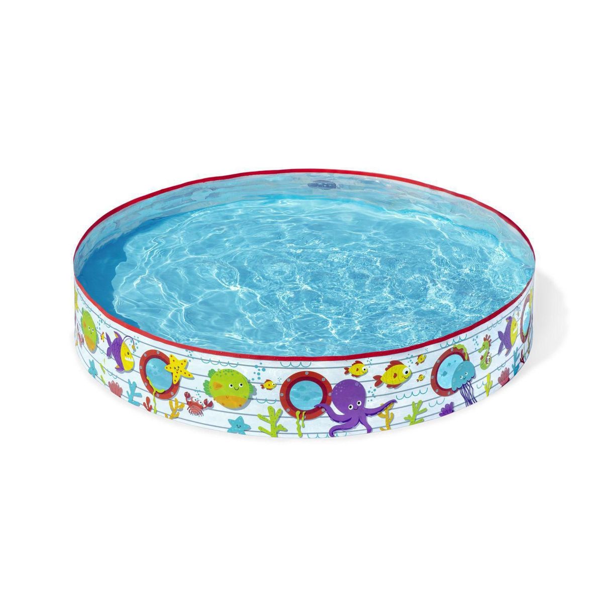BESTWAY - Piscina para Niños Motivos Marinos 1.52m
