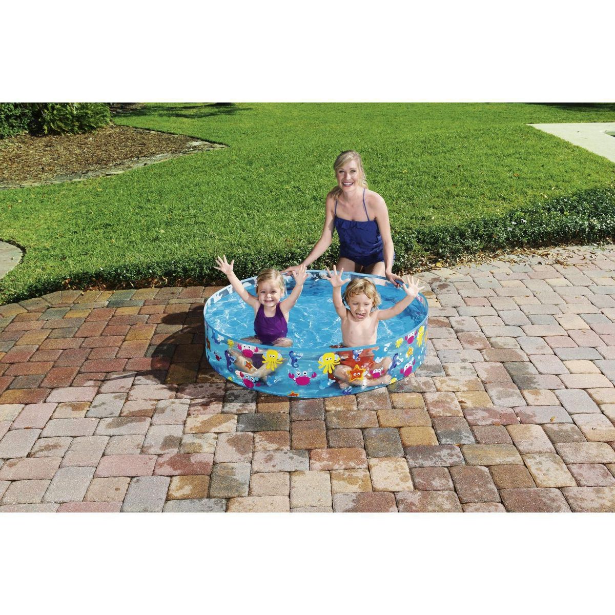 BESTWAY - Piscina Infantil Transparente 1.22m