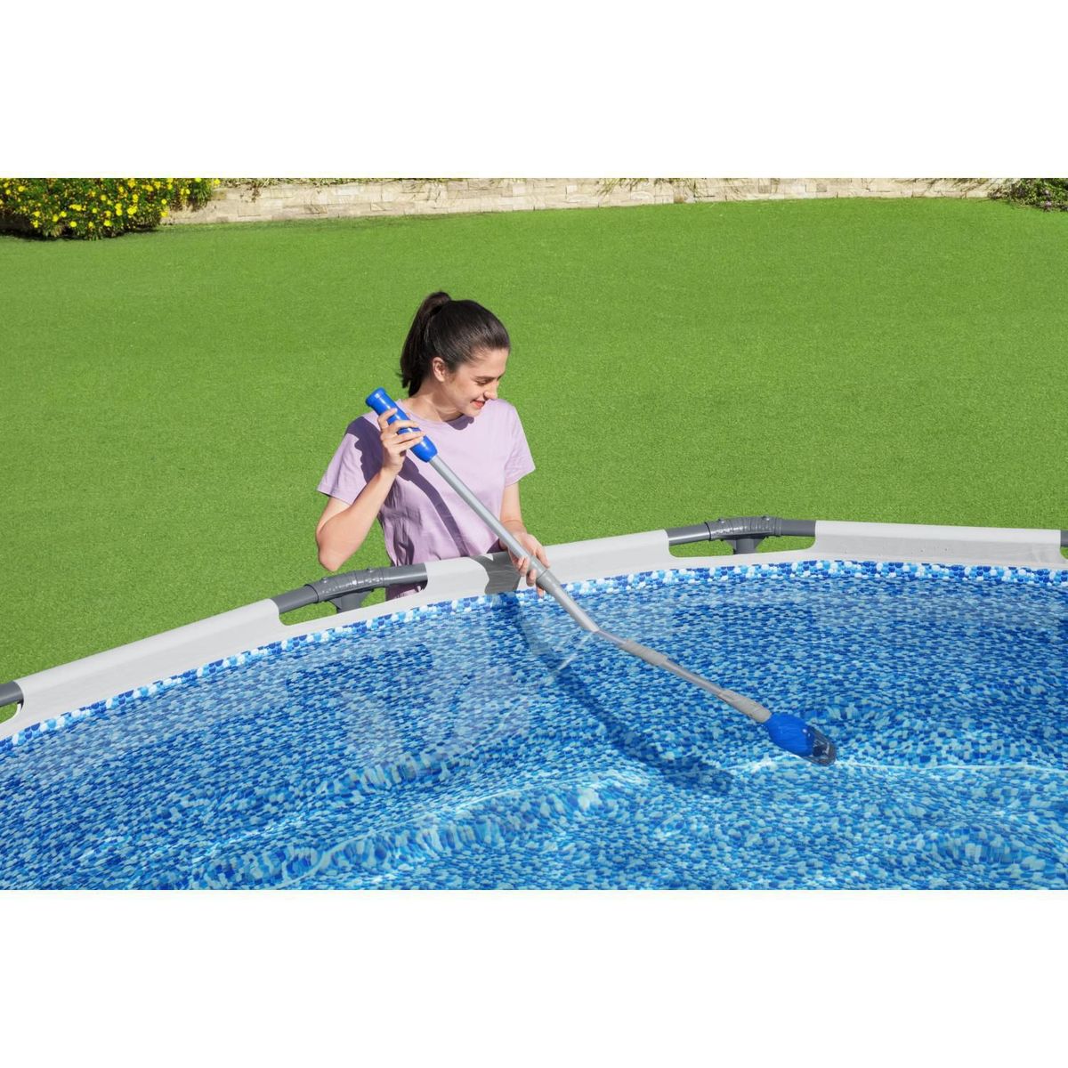 BESTWAY - Aspiradora Inalámbrica para Piscinas Flowclear AquaTech