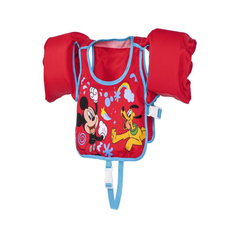 BESTWAY - Chaleco Flotador para niños Mickey Disney Junior