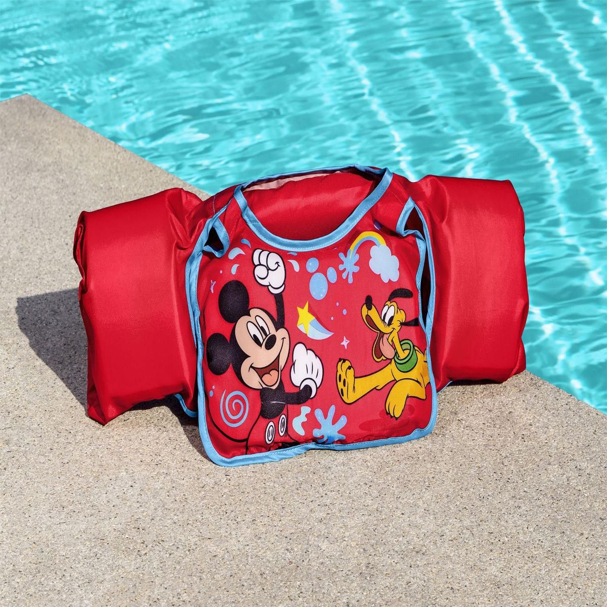 BESTWAY - Chaleco Inflable con Alas Mickey