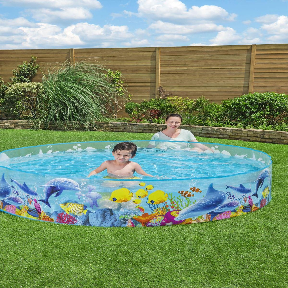 BESTWAY - Piscina Aro Marinos 244x46cm