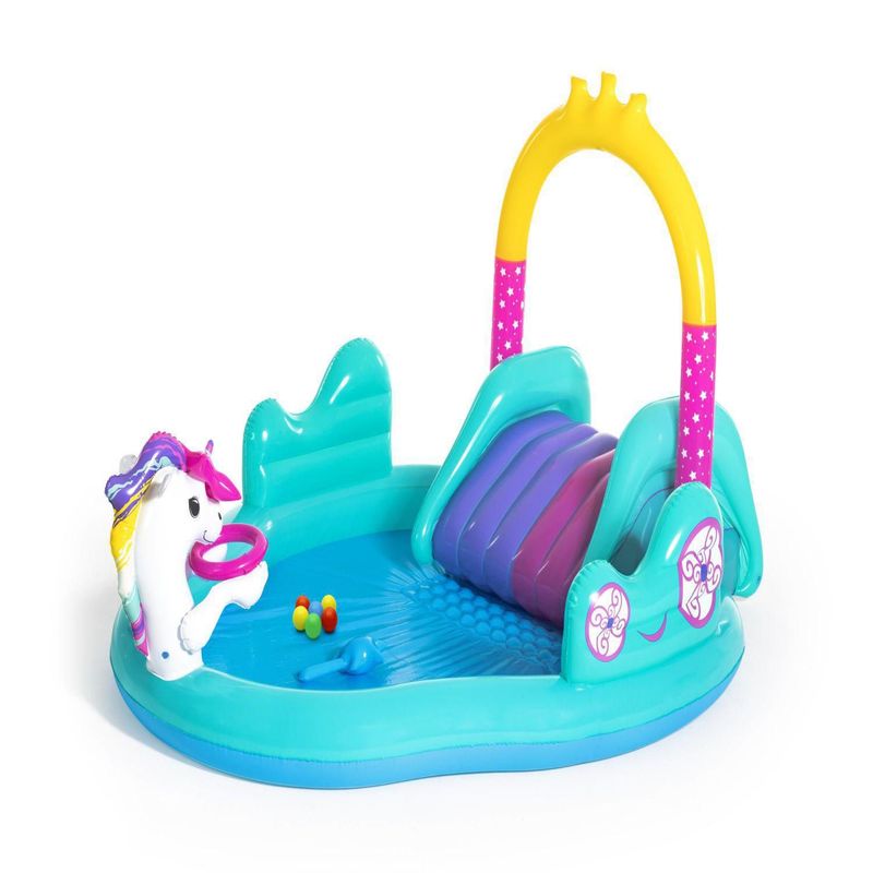 BESTWAY - Centro de Juegos Unicornio Mágico 2.74x1.98x1.37m